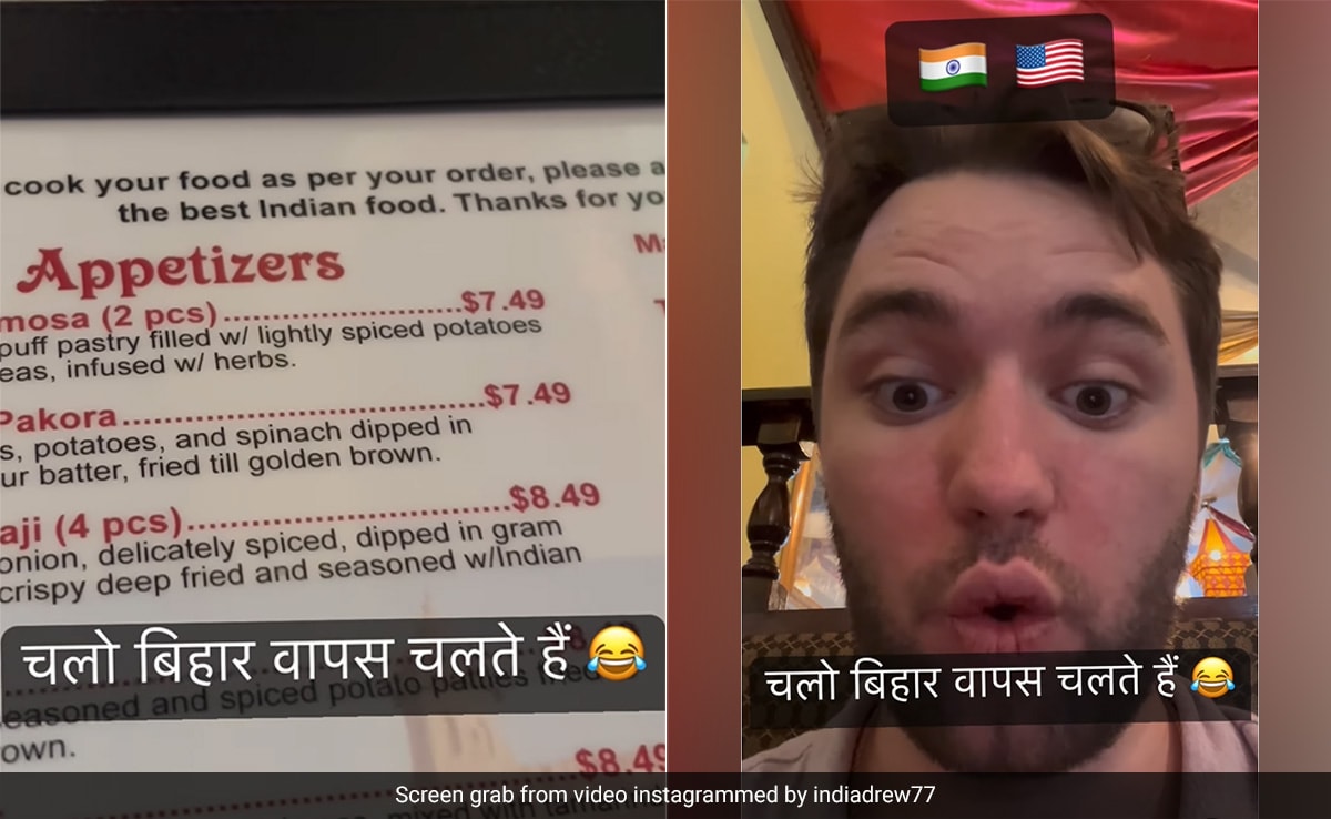 Video: American Shocked At Overpriced Samosa At US Restaurant Video: American Shocked At Overpriced Samosa At US Restaurant