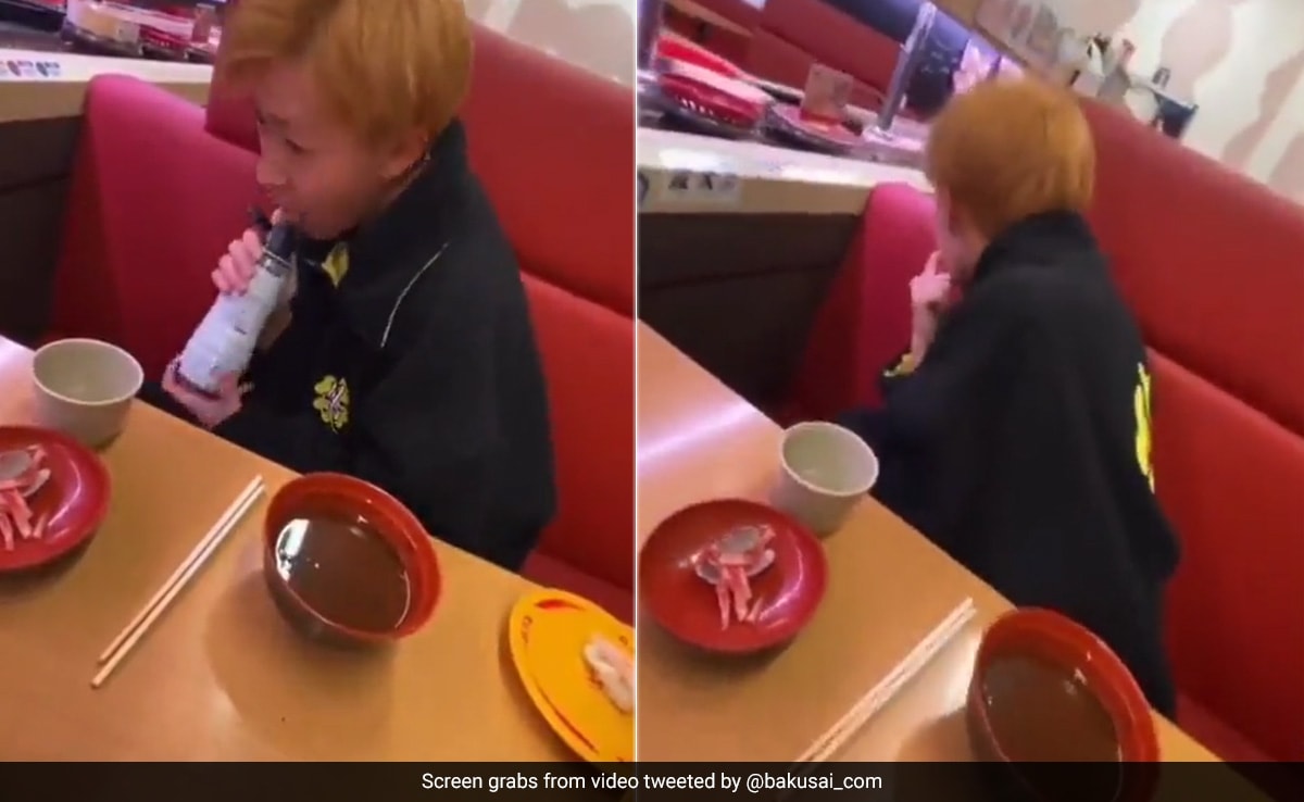 Japan Sushi Chain Seeks $480,000 In Damages From Boy Who Licked Soy Bottle Japan Sushi Chain Seeks $480,000 In Damages From Boy Who Licked Soy Bottle
