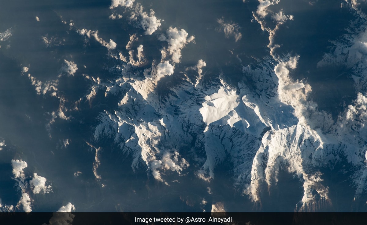 UAE Astronaut Shares Stunning View Of Himalayas From Space. See Pics UAE Astronaut Shares Stunning View Of Himalayas From Space. See Pics