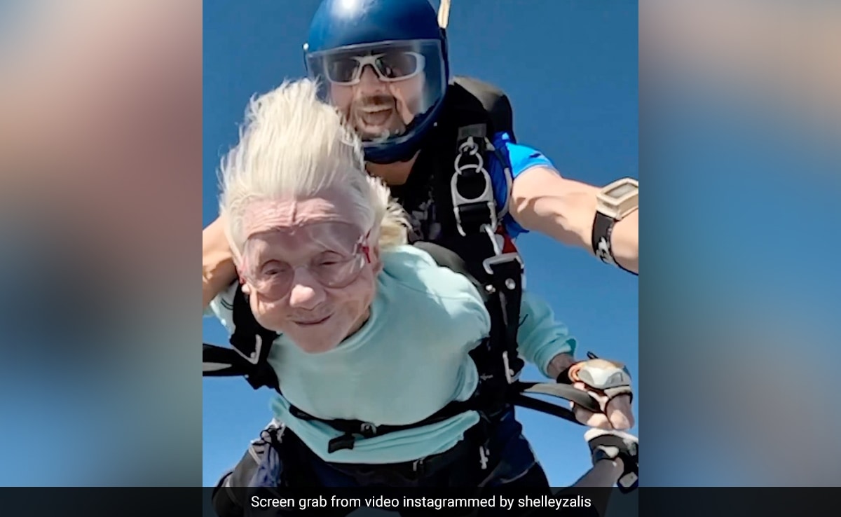 104-Year-Old Woman Skydiver Dies Days After Breaking The World Record 104-Year-Old Woman Skydiver Dies Days After Breaking The World Record