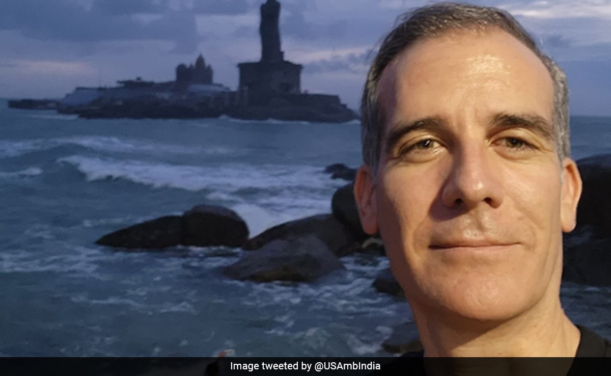 ”Symphony Of Colours”: US Envoy Shares ”Breathtaking” Pics Of Sunrise At Kanyakumari ”Symphony Of Colours”: US Envoy Shares ”Breathtaking” Pics Of Sunrise At Kanyakumari