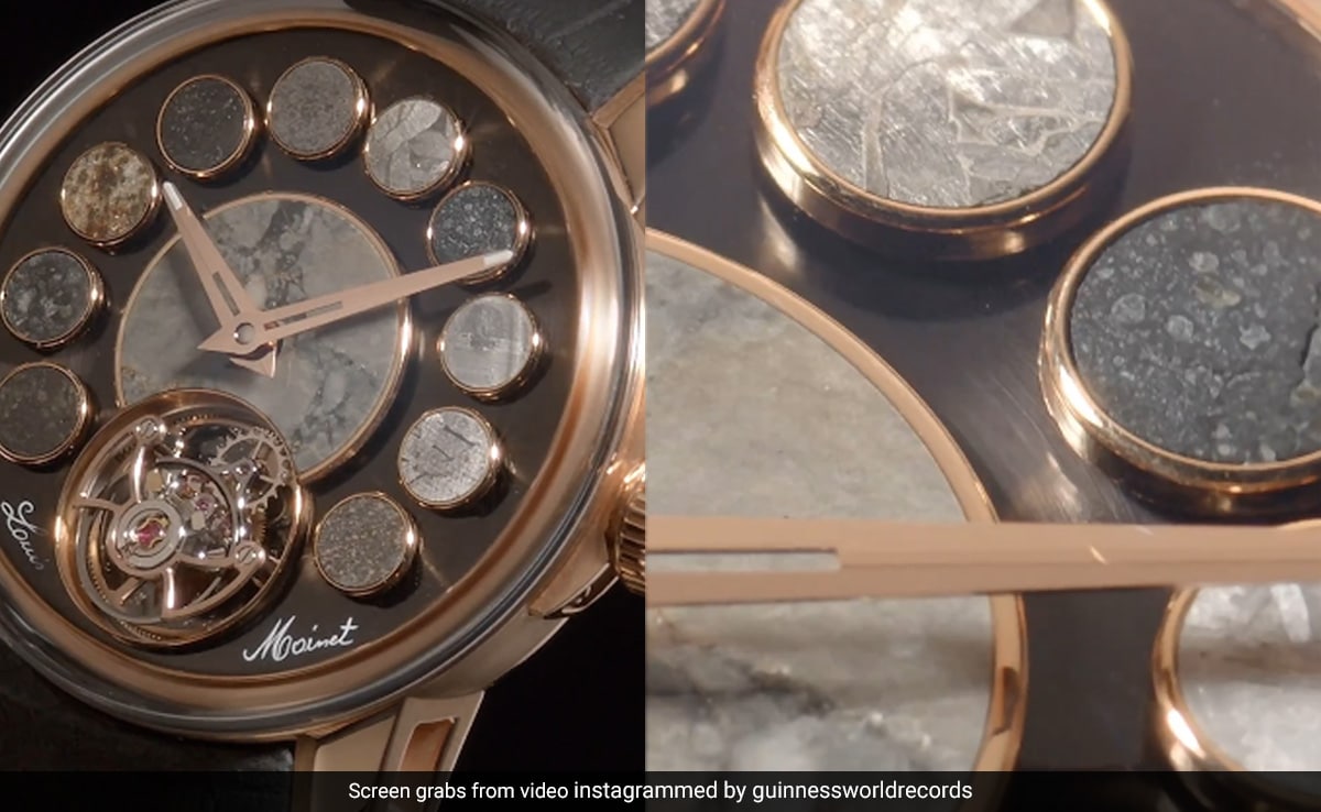 Video: Watch With 12 Meteorites From ”Moon, Mars And Space” Breaks World Record Video: Watch With 12 Meteorites From ”Moon, Mars And Space” Breaks World Record