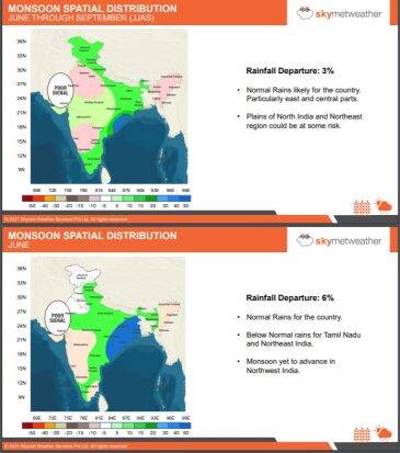 1618323183 176 India likely to get healthy normal monsoon in 2021 predicts Skymet