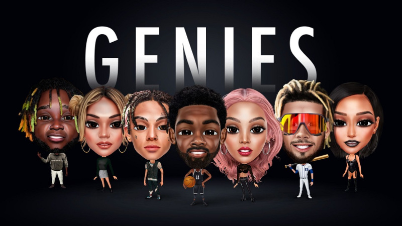 Genies creates digital avatars for celebrities, influencers, and athletes.
