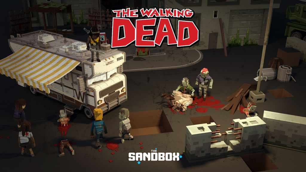 There will be bllod in The Walking Dead experience in The Sandbox.