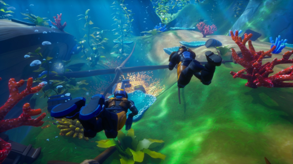 Underwater Explorers in Core.