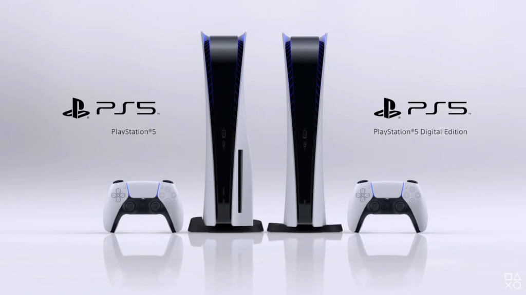 The PlayStation 5 consoles.