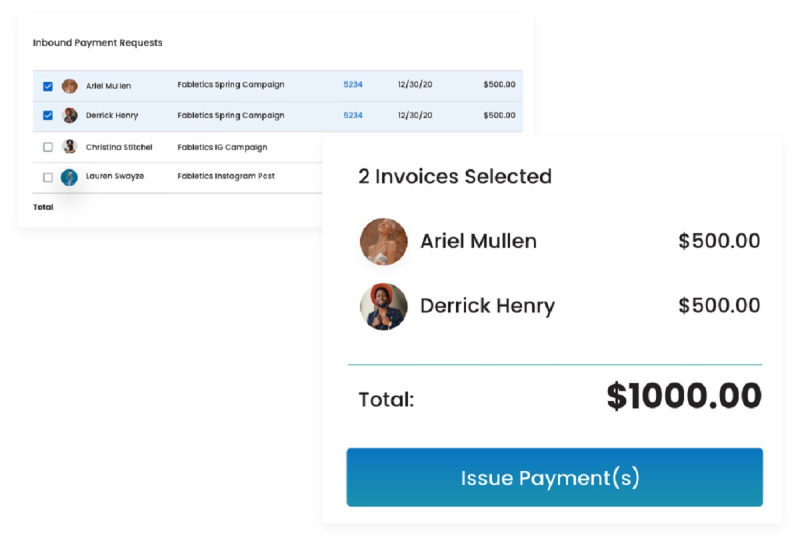Lumanu can set up payments for creators and their collaborators.