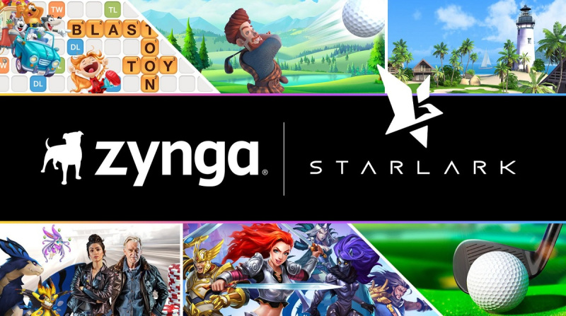 Zynga is buying Starlark and Golf Rival for $525M.