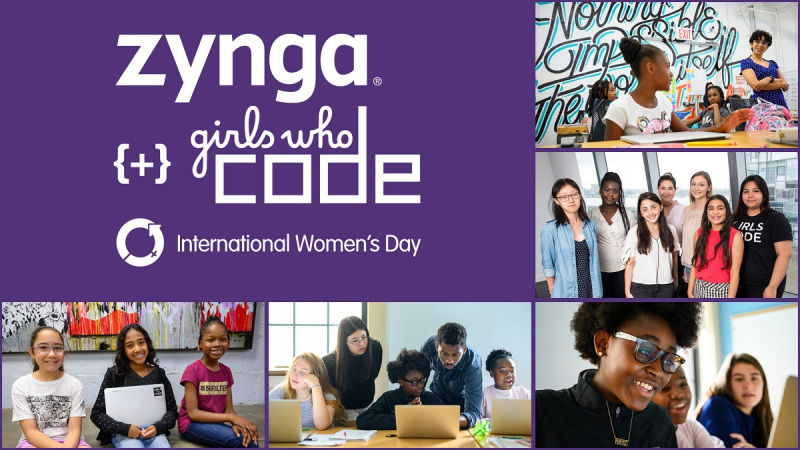 Zynga has teamed up with Girls Who Code.