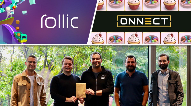 Zynga's Rollic is buying the Onnect matching game for $6 million.