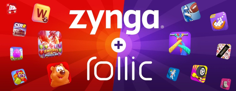 Zynga is buying 80% of Rollic for $168 million.