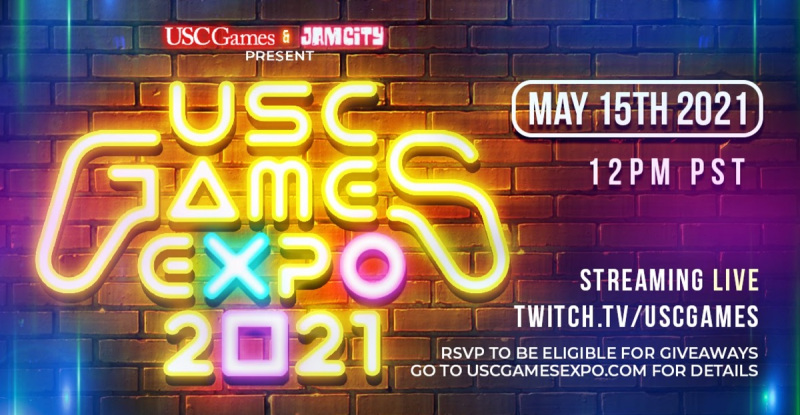 USC Games Expo 2021 takes place on May 15.