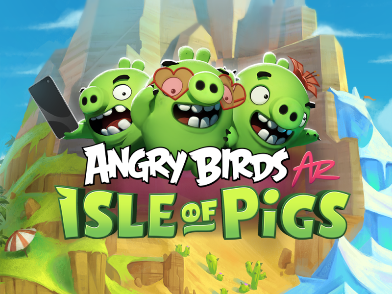 Angry Birds AR: Isle of Pigs.