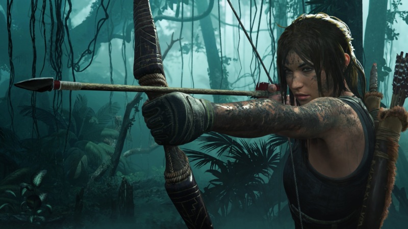 Lara Croft in Shadow of the Tomb Raider.