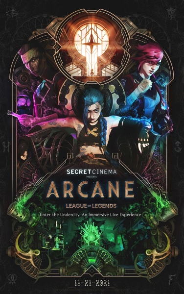 1634061304 595 Riot Games and Secret Cinema will launch Arcane as real life